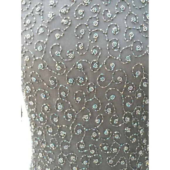 Stenay Beaded Top, Short Sleeve ~ Great for any Occasion ~ Size Large - Picture 2 of 5